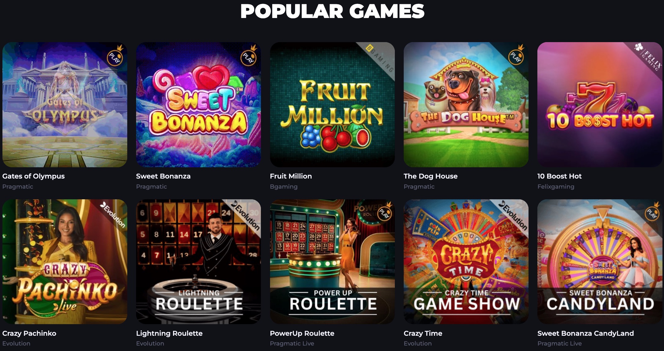 Jogos Populares BDMBet